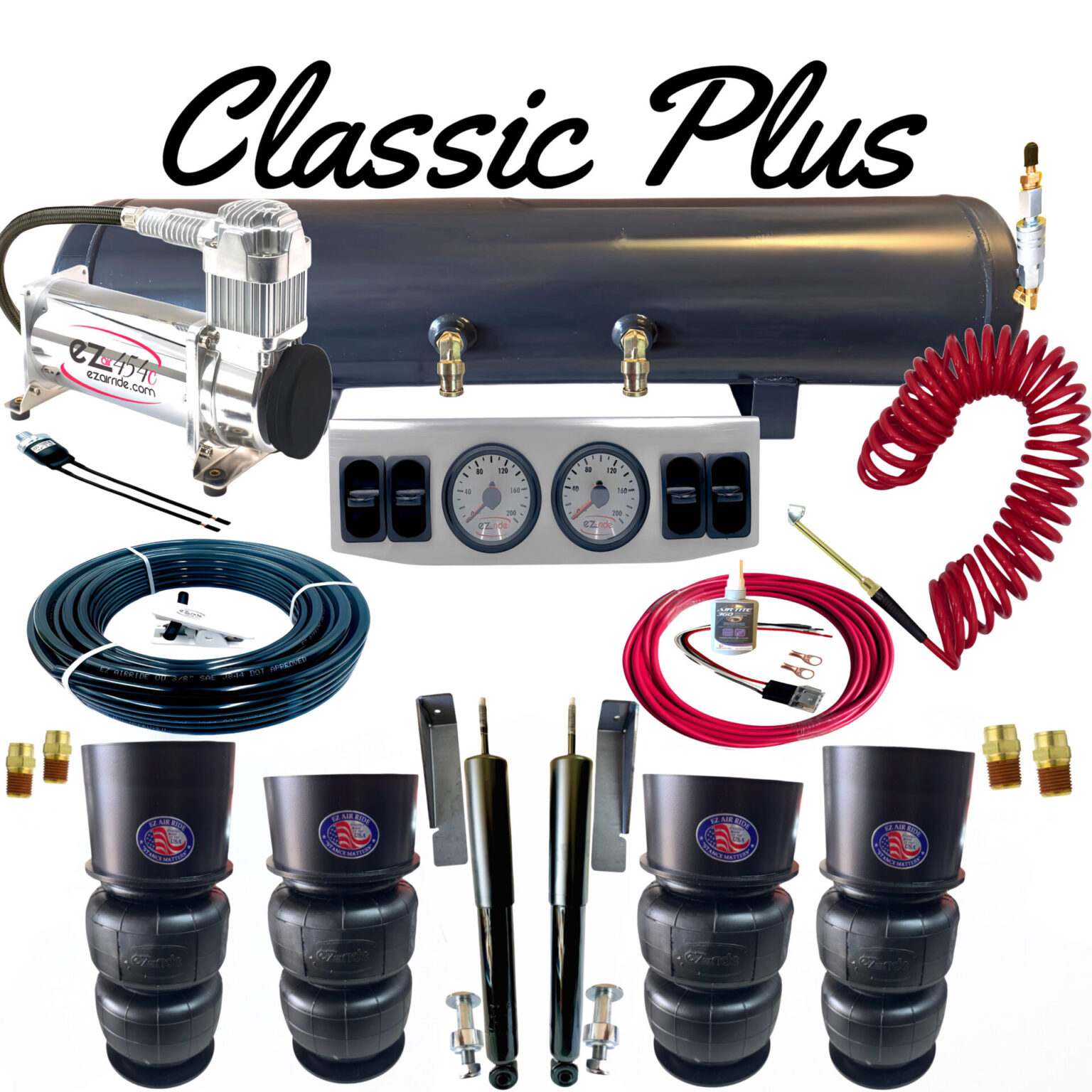 1973-1977 Oldsmobile Cutlass Air Ride Suspension Kit | Classic Plus Package