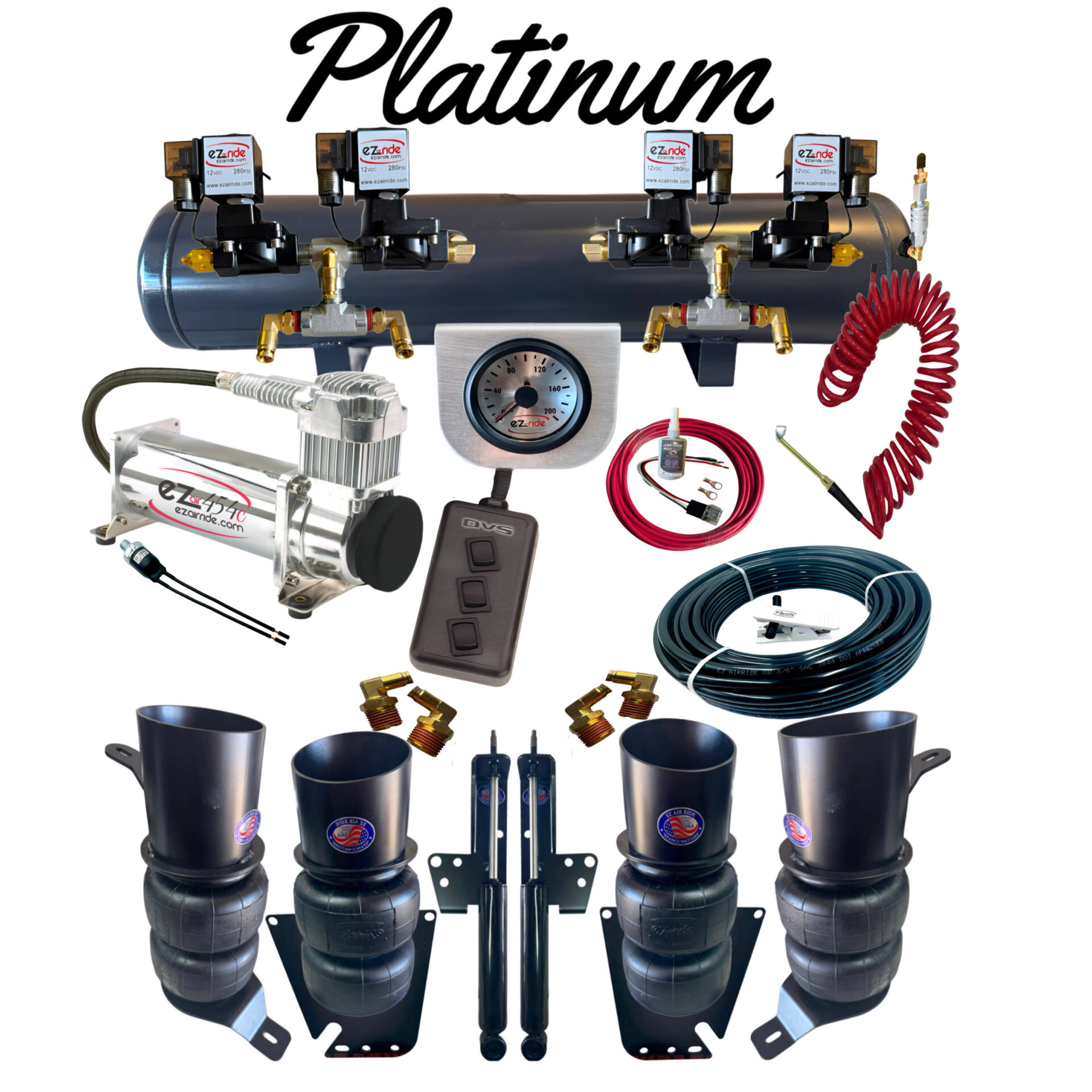 1958-1964 Chevrolet Full Size Wagon Air Ride Suspension Kit | Platinum Package