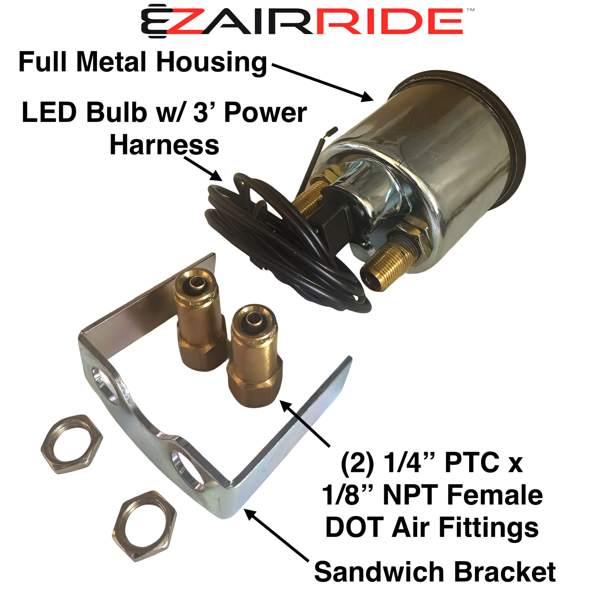 200 PSI Dual Needle Gauge Panel | Quad Manual Paddle Valves | 4-Corner FBSS - Image 11