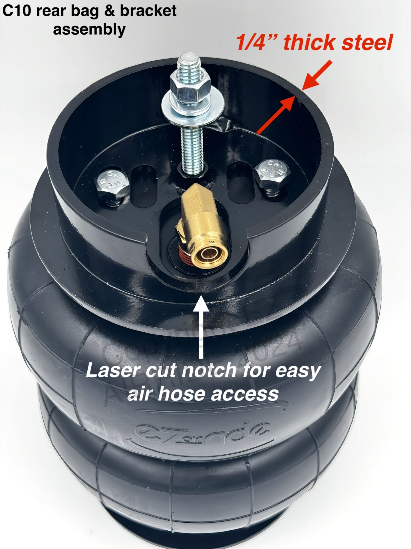 1963-1972 Chevrolet C10 Air Ride Suspension Kit | Elite - Image 12
