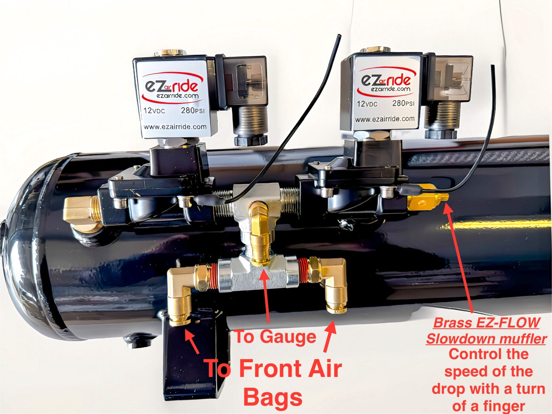 1958-1964 Chevrolet Full Size Wagon Air Ride Suspension Kit | Platinum Package - Image 56