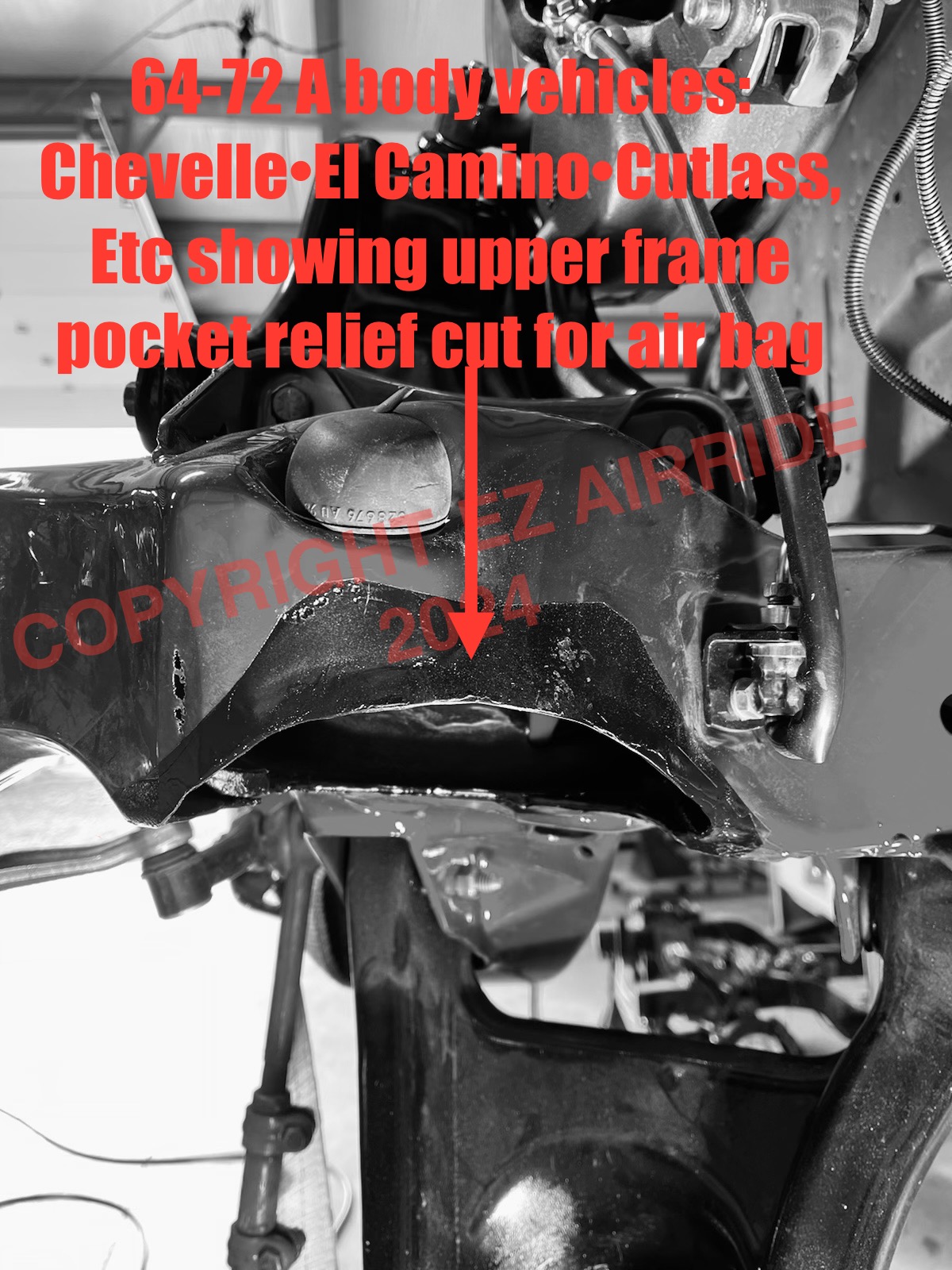 1964-1972 Chevrolet Malibu Air Ride Suspension Kit | Platinum - Image 10