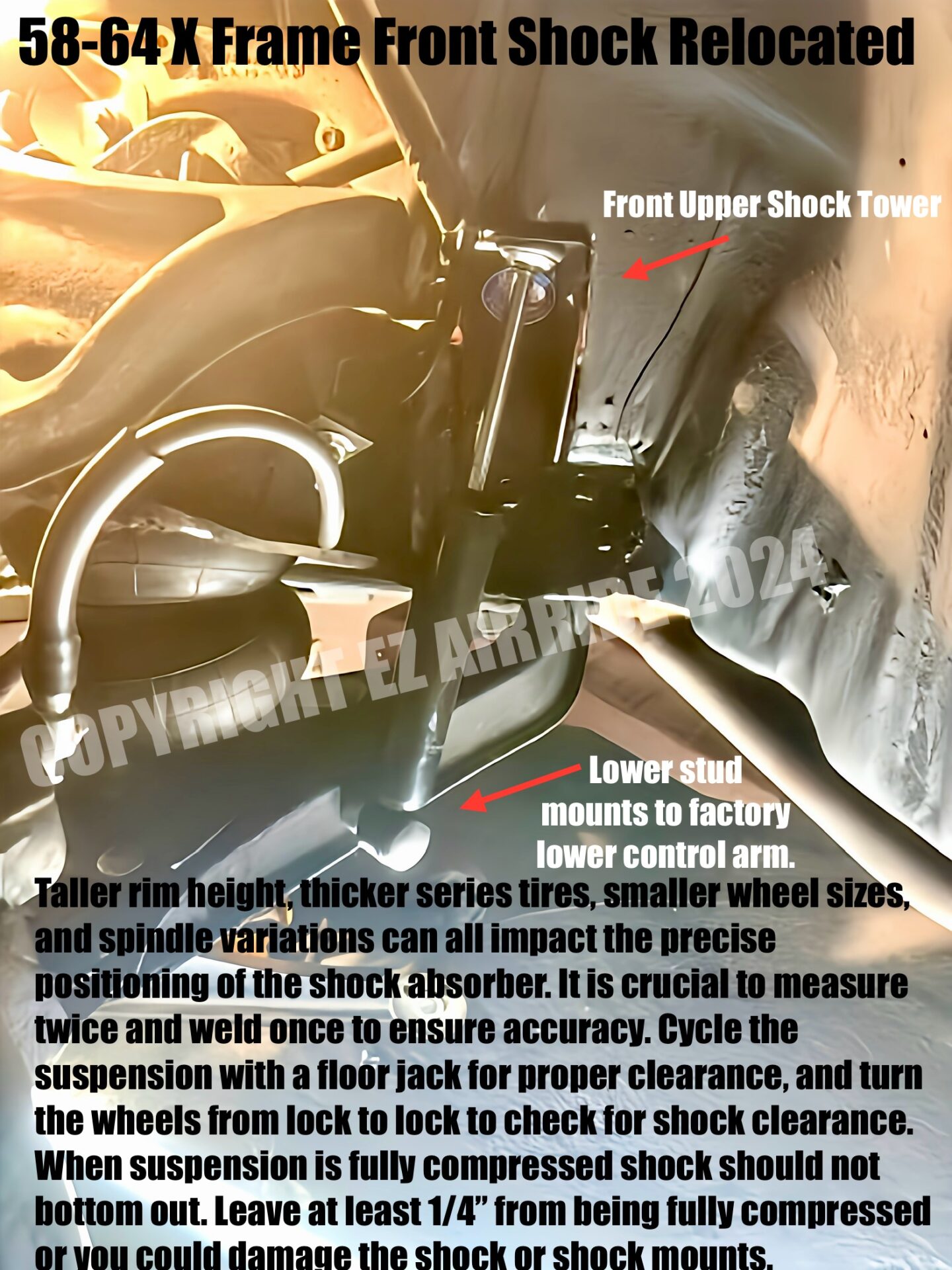 1958-1964 Chevrolet Full Size Wagon Air Ride Suspension Kit | Platinum Package - Image 30
