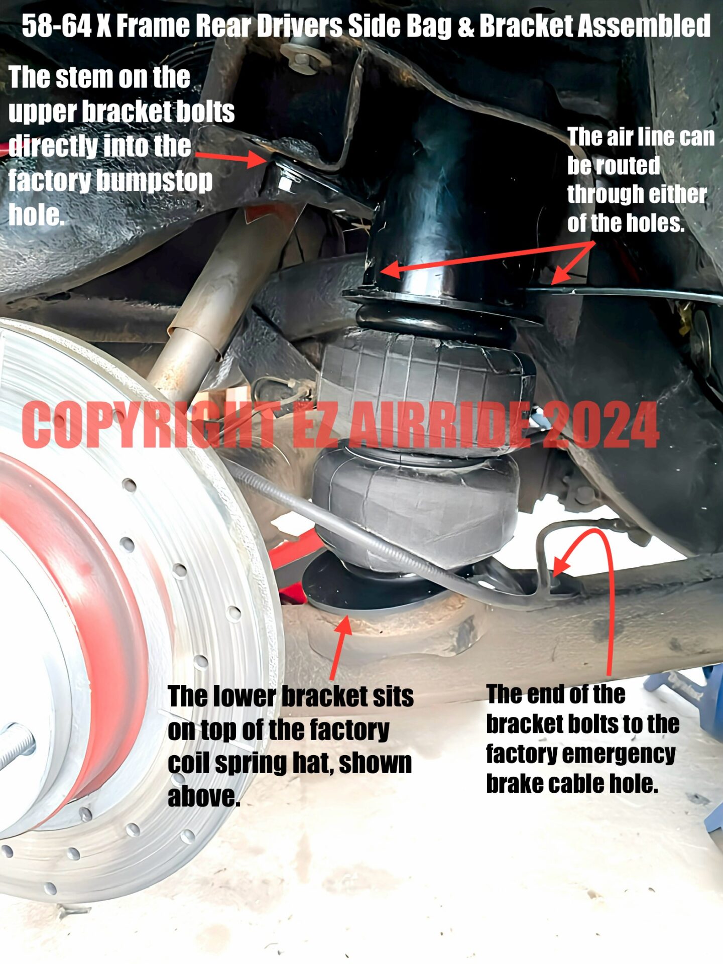 1958-1964 Chevrolet Full Size Wagon Air Ride Suspension Kit | Platinum Package - Image 27