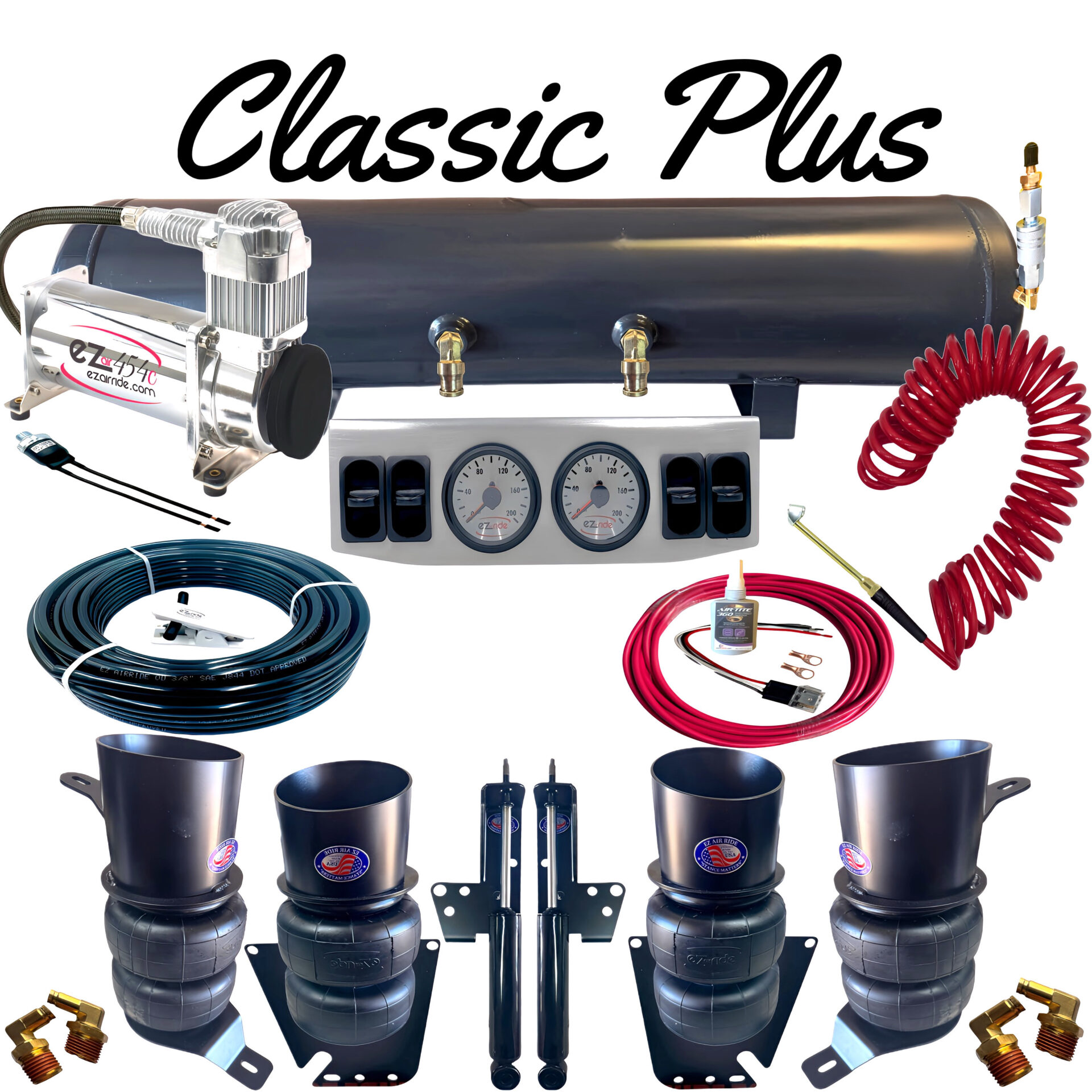 1958-1964 Chevrolet Impala | Air Ride Suspension Kit | Classic Plus Package