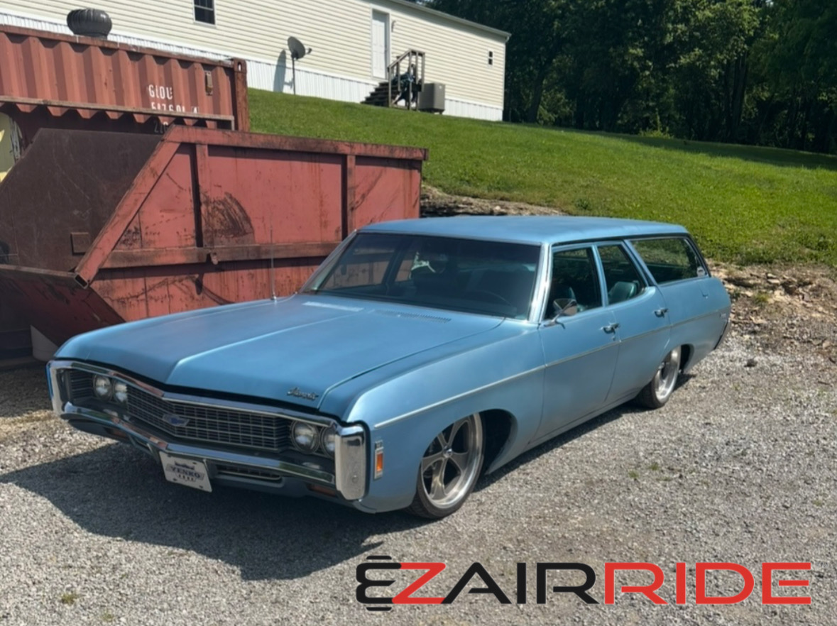 1965-1970 Chevrolet Full Size Wagon Air Ride Suspension Kit | Elite Plus Package - Image 3