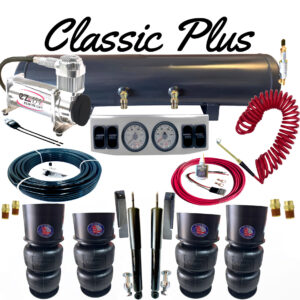 1977-1996 Cadillac RWD Air Ride Suspension Kit | Classic Plus Package