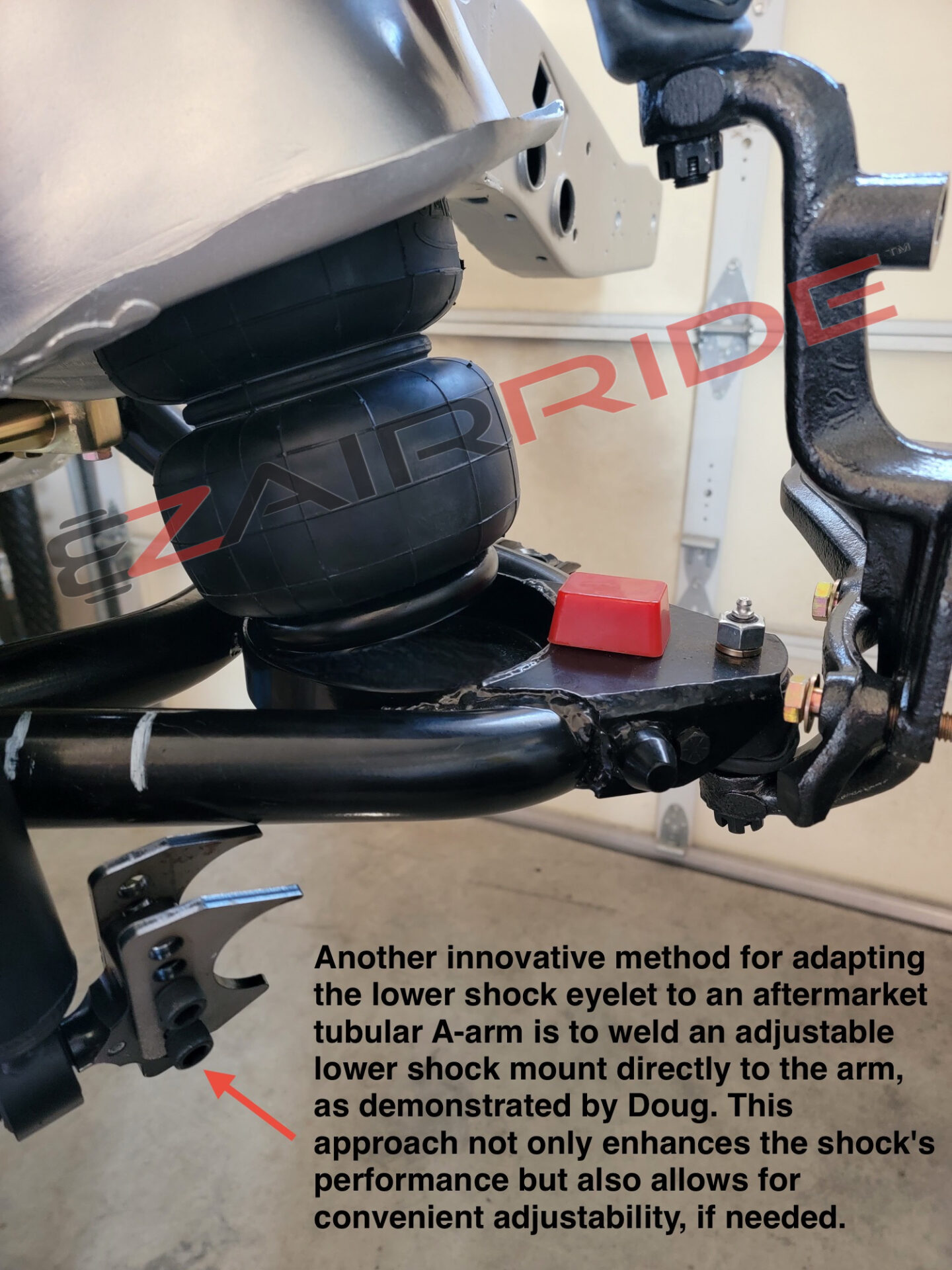 Universal Front Shock Relocator Kit | Air Suspension & Air Ride - Image 15