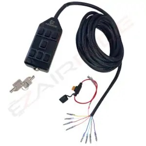 7-Switch Box with Keyed Lockout | 10ft Harness