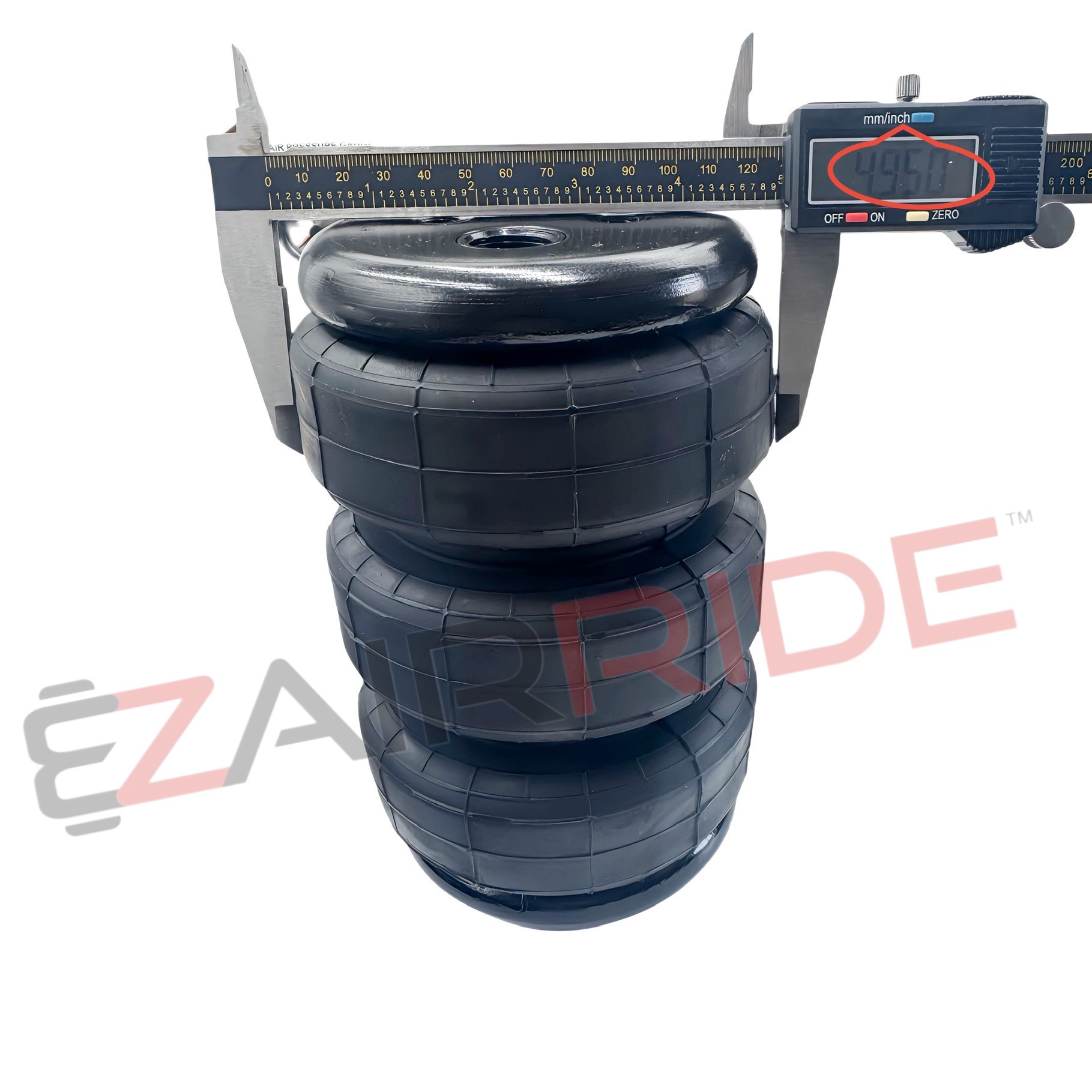 2400 Series Air Bag | 6″ Stroke | 5″ Diameter | 1/2" NPT Port - Image 5