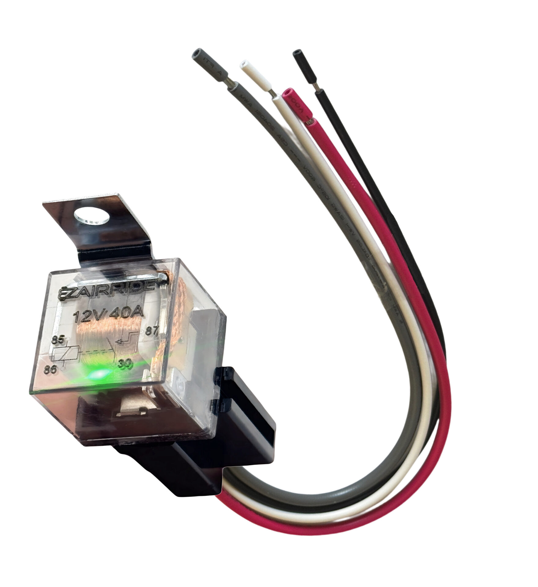 40 Amp Relay and Harness 2-Pack | LED Diagnostic | Air Ride Suspension